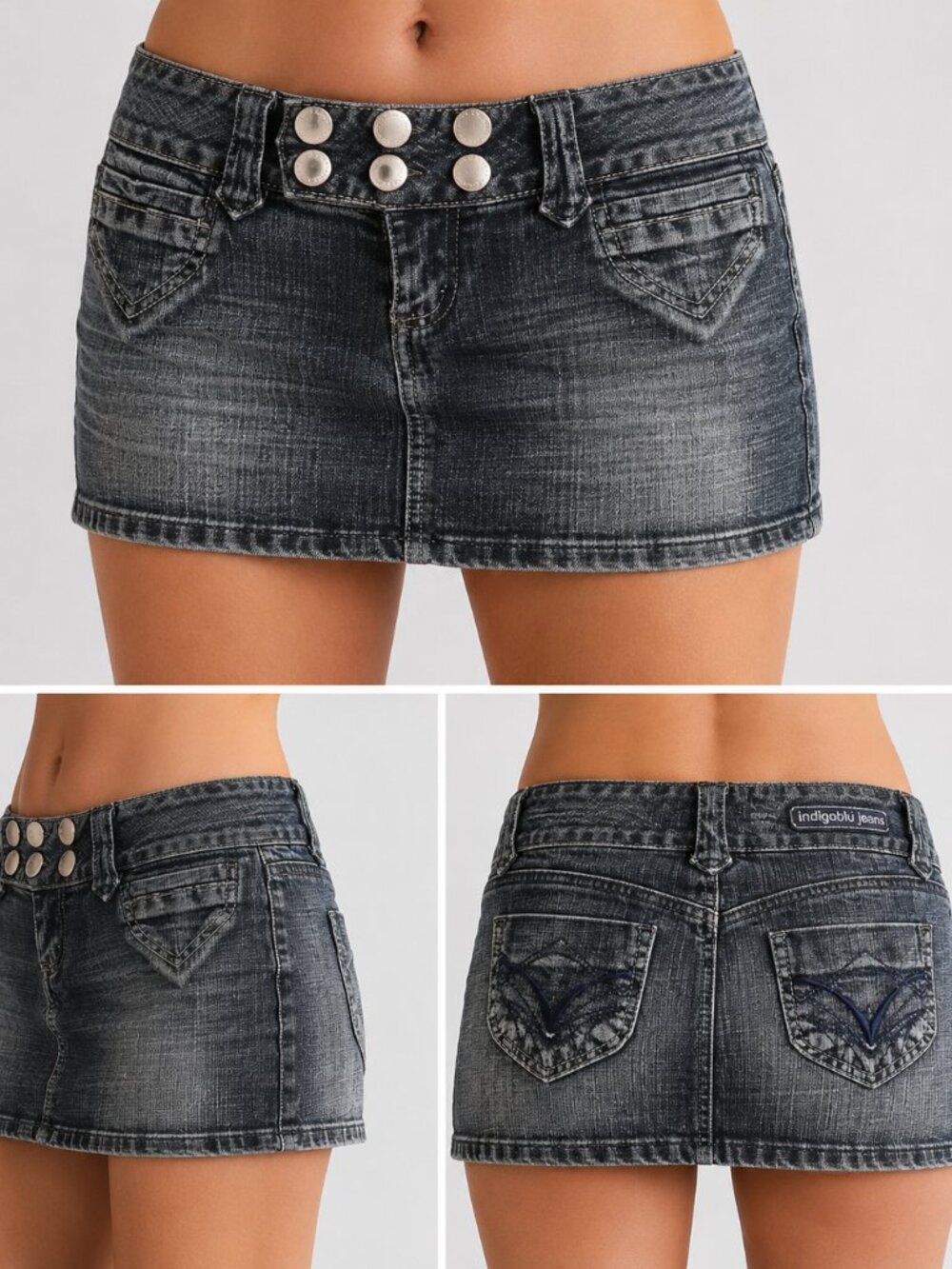 skirt  denim vintage  size   12